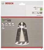 Bosch Optiline Ahşap 184x16mm 24 Diş Daire Testere Bıçağı 2608640817